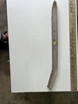 Nos 1960 Impala Trunk Fin Stainless Molding Gm # 4780672 Rhs. Fixed Price $200.00.