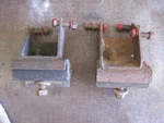 63-66 Mopar Body 273 V8 Commando Charger Small Block Motor Mounts. Fixed Price $150.00.