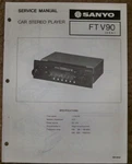 Sanyo Service Manuals Ft-v And Ft-c Series Car Stereo Radio Cassette. Fixed Price $6.00.