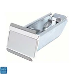 1965-66 Impala Dash Tray Assembly Front Driver Side Chrome Each New. Fixed Price $55.99.