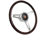 1965-67 Ford Mustang Shelby 9-BOLT Espresso Wood Steering Wheel Kit, GT-350. Fixed Price $431.99.