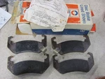 Nos Gm Delco Disc Brake Pads 1975 Monza 1154398 361094 2622624. Fixed Price $29.99.
