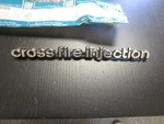 82 Corvette Cross Fire Fuel Injection Side Fender Emblems Gm Nos! Collectors. Fixed Price $200.00.