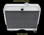 Champion 3 Row Aluminum Radiator 1949-1964 Jeep Truck Willys Chevy Engine Swap. Fixed Price $349.00.