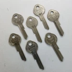 Lot Of 7 Vintage Ilco O1098B Gm Pear Head Uncut Key Blanks Made Usa. Fixed Price $27.99.