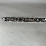 Original 1970 1971 Ford Torino Emblem D10B-65291B62AB. Fixed Price $8.70.