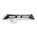 Dynacorn 1418Z 1968-69 Chevelle Cowl Top Vent Replacement Panel. Fixed Price $253.99.
