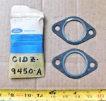 Nos Exhaust Manifold To Muffler Inlet Pipe Gaskets 1960-62 Ford Falcon Comet +. Fixed Price $9.00.