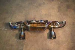 Valvetronic Designs Titanium Valved Exhaust For 2022-2024 Porsche 718 GT4/SPYDER. Fixed Price $4499.00.