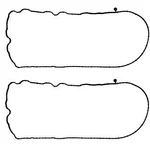 Vs 50907 Felpro Valve Cover Gaskets Set Of 2 For Chevy Silverado 1500 Gmc Pair. Fixed Price $30.94.