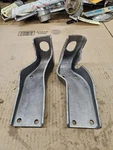 1956-1962 Corvette Front Engine Mount Support Brackets 3711639 3711640 One Bent. Fixed Price $150.00.