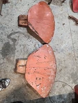 Case Vac Tractor Tall Rear Fenders. Fixed Price $250.00.