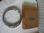 New Nos 1971 72 Ford Head Light Lamp Door Chrome Trim Ring Bezel D1KB-13052-AA. Fixed Price $99.99.