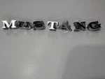 Original Mustang Chrome Script Letters 69 Mach 1. Fixed Price $50.00.