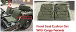 M151,M151A1,M151A2 Canvas Front Seat Cushion Set Mutt Military Truck 11630466. Fixed Price $289.99.