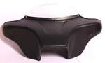 Single Din Batwing Fairing Windshield Fits Harley Fld Dyna Switchback 4X5" Cut. Fixed Price $246.11.