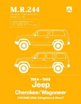 Detroit Iron - 1984 1988 Jeep Cherokee / Wagoneer Shop Manual M.R.244. Fixed Price $173.99.