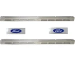 1965 1968 Mustang Rocker Door Sill Scuff Plates Pair W/decel Cp/fb Dynacorn. Fixed Price $87.00.