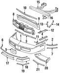 Genuine Gm Deflector Retainer 14043166. Fixed Price $42.01.