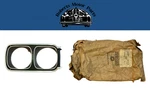 New Stock Right Headlight Bezel Molding 1969 Plymouth Road Runner #2949246. Fixed Price $325.00.