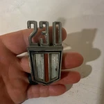 1964 Chevelle Impala Nova Used Gm 230 Cylinder Fender Emblem 3864242. Fixed Price $10.99.