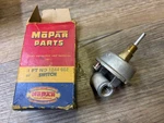 1949 50 Dodge Plymouth Desoto Nos Mopar Heater Control Switch 1244602. Fixed Price $65.00.