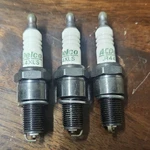 Lot Of 3 Vintage Ac R44XLS Spark Plugs - Nos Green Ring Made Usa Unused. Fixed Price $15.00.