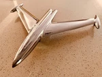 1956 Oldsmobile Super 88-98 Starfire Hood Jet Rocket Ornament #567532 Gm. Fixed Price $325.00.