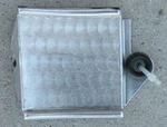 Thunderbird Ford Left Dash Console Aluminum Panel Board Molding 1955-1957 Oem. Fixed Price $75.00.