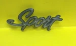 Vintage Pontiac "sport" Emblem With 3 Mounting Pins Gm Parts No. 9862014. Fixed Price $14.99.