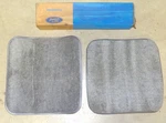 1979-89 Ford Ltd Crown Victoria Grand Marquis Nos Silver Carpet Rear Floor Mats. Fixed Price $199.00.