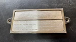 Oem Lincoln Continental Mark Iii 1968-1971 Hood Engine Data Plaque C8LB-6970-B. Fixed Price $50.00.