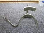 61/62 Corvette Stamped Steel Coolant Over Flow Tank Bracket Gm Nos! 250 300 340. Fixed Price $175.00.