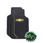 Chevy Chevrolet Logo Gm Floor Mats Bow Tie Rubber Car Truck Yellow & Gray. Fixed Price $41.59.