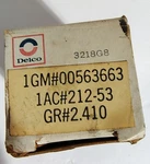 Nos Delco Port Vacuum Switch 563663 212-53 Buick Chev Pontiac Olds Cadillac. Fixed Price $89.95.