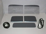 1947 - 1950 Chev Gmc Pickup Grey Glass 2PC Windshield Door Assembly Rear Gaskets. Fixed Price $459.00.