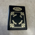 Ford Hot Rod Owner's Manual Street Car History Log Book Collector Automobile. Fixed Price $15.00.