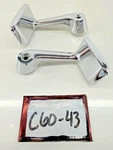 Nos 1963 1964 Ford Galaxie Mercury Monterey Pair Door Handles C3AB-6222615-G C60. Fixed Price $54.95.