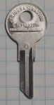 Genuine Nos B&s Key Blank: Harley Davidson Hudson Jeep Packard Nash Willys. Fixed Price $11.50.