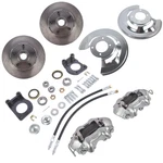 Power Complete Front Disc Brake Conversion Kit V-8 4 Piston Replacement For 1. Fixed Price $542.00.
