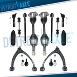 Front Cv Axle Control Arms Kit For Chevy Silverdao Gmc Sierra 1500 Tahoe Yukon. Fixed Price $295.07.