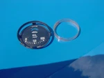 Vg Used Jaeger Smiths Oil Pressure Gauge Face + Plastic Window Triumph TR2 TR3. Fixed Price $19.00.