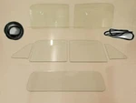 Glass 1951 1952 1953 Chevy Gmc Pickup Windshield Vent Door Back Clear Seals W/o. Fixed Price $399.00.