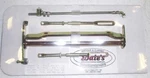 Carburetor Linkage Rod Kit 1961-66 Ford 390 406 427 X 2V. Fixed Price $89.95.