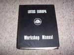 1966 Lotus Europa Shop Service Repair Manual S1 S2 Twin Cam Tc 47 54 65 74. Fixed Price $205.83.