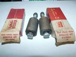 Nos Oem Ford Galaxie Tbird Edsel B7A-5630-C Rear Spring Front Shackle Kits 57-60. Fixed Price $69.99.