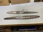 1955 Chevrolet 3100 Truck Side Fender Molding Pair Lh Rh 3733303 3733302. Fixed Price $169.15.