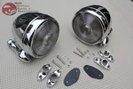 Chrome Dummy Outside Mounted Spot Lights Custom Pickup Vintage Classic Car Pr Uk. Fixed Price $141.38.