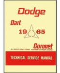 Factory Shop Service Manual For 1965 Dodge A-body B-body. Fixed Price $59.88.