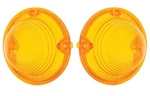 United Pacific Amber Park Lamp Lens Pair For 1958 Chevy Bel Biscayne Impala. Fixed Price $25.98.